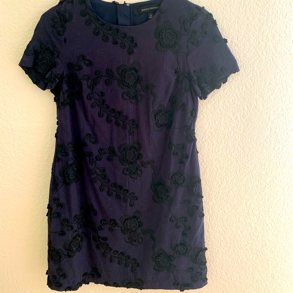 Banana Republic navy dress